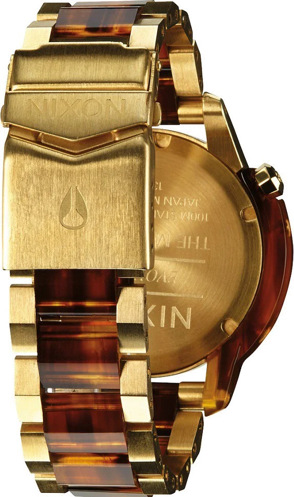 Montre Femme Nixon The Monarch A288-1424 Cadran doré vue 2