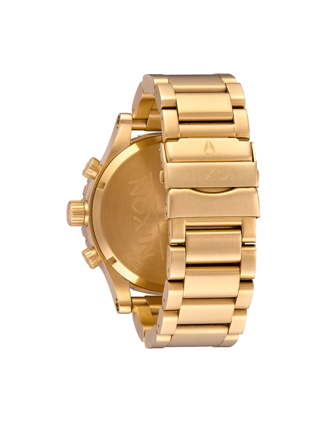 Montre Homme Nixon The 51-30 Chrono A083-502 en Acier Doré vue 3