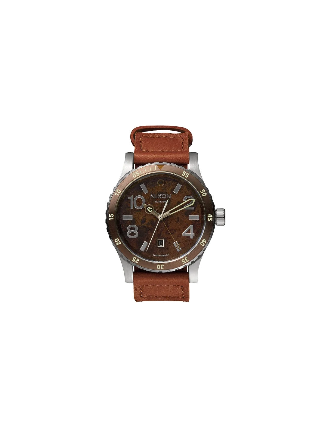 Montre Homme Nixon Diplomat A269-1958 Marron