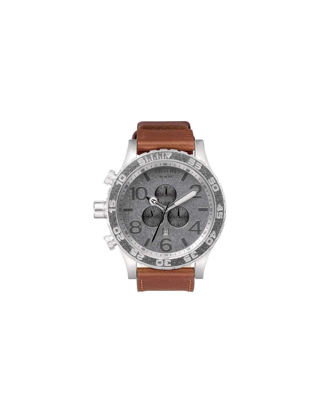 Montre Homme Nixon 51-30 Chrono A124-747 Marron