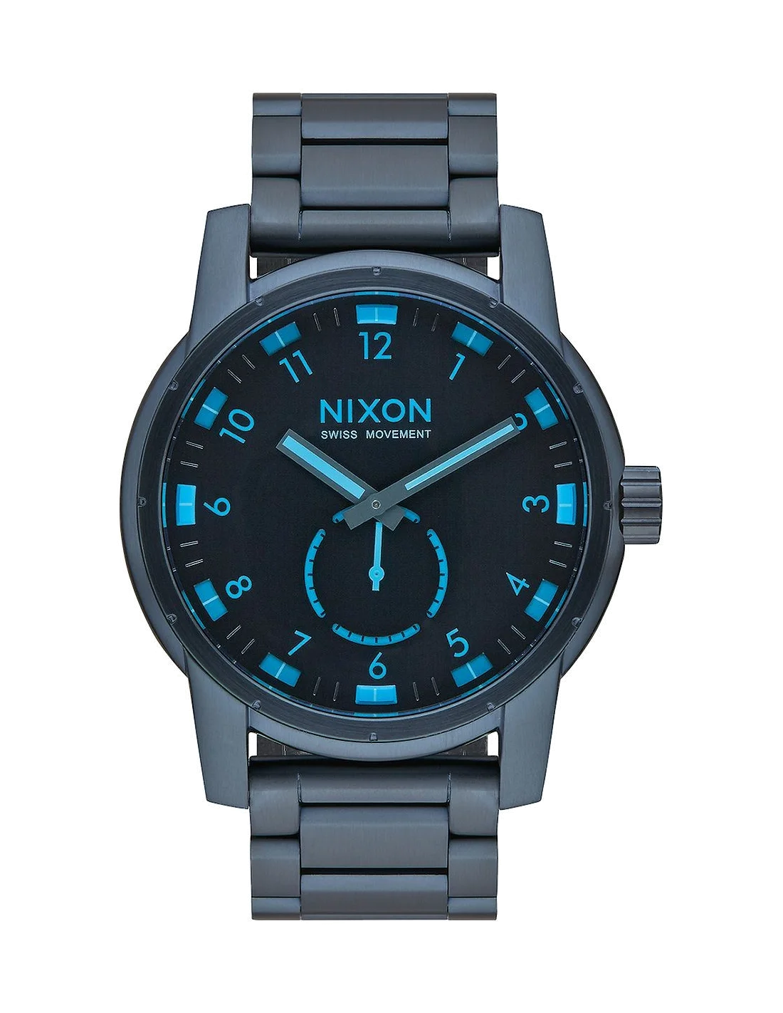 Montre Homme Nixon Patriot A937-2224 Bleu