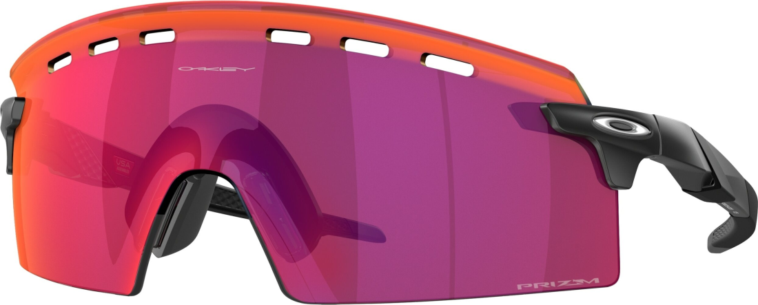 Lunettes de soleil Oakley Encoder Strike Vented OO9235 - Rose - Noir vue 3