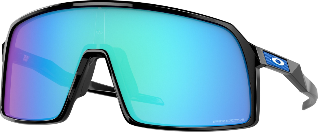 Lunettes de soleil Oakley Sutro OO9406 - Bleu - Noir vue 3