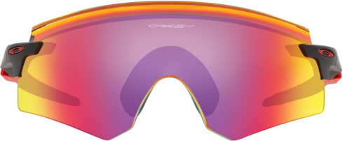Lunettes de soleil Oakley Encoder OO9471 - Noir - Rouge vue 2