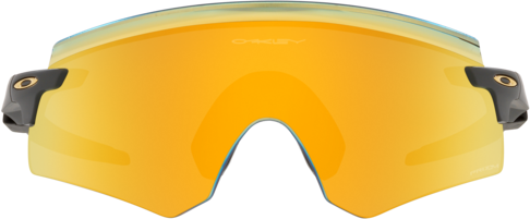 Lunettes de soleil Oakley Encoder OO9471 - Jaune - Noir vue 2