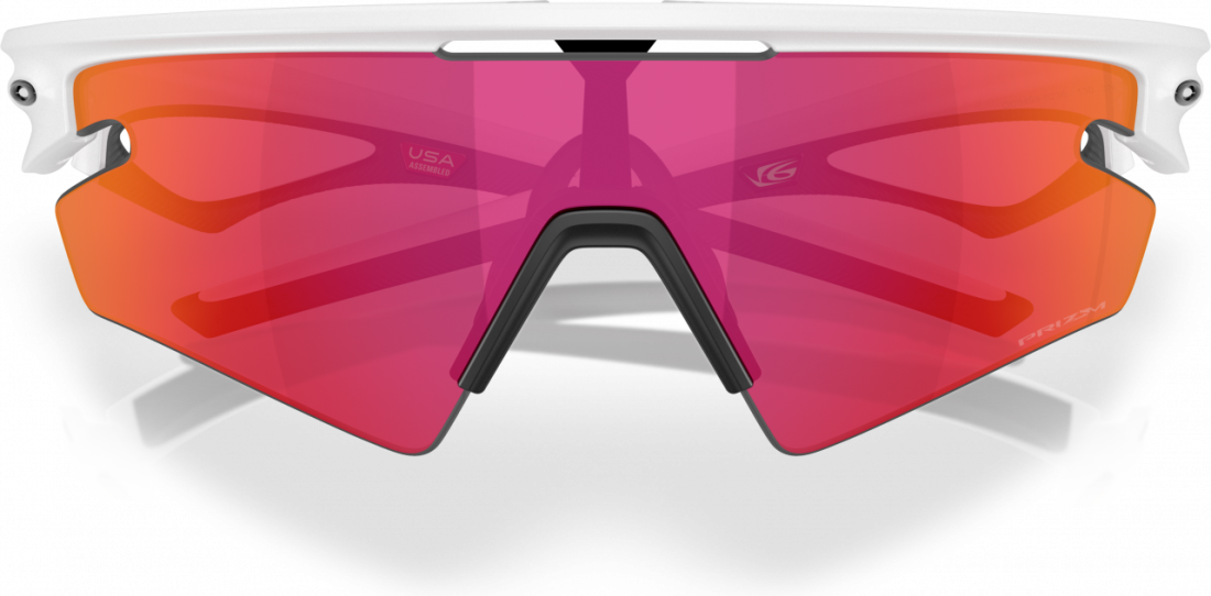 Lunettes de soleil Oakley Sphaera Slash OO9499 - Blanc vue 2