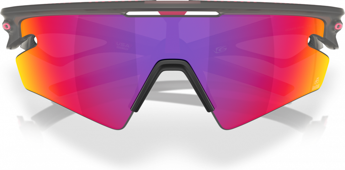 Lunettes de soleil Oakley Sutro OO9406 - Jaune - Noir vue 2