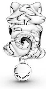 Charm Pandora en argent 925 Boule Chaton et Pelote de Laine - Réf. 799535C00 pour Femme vue 2