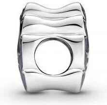 Charm Pandora argent Feuille Violette & Verte Pandora Moments vue 3