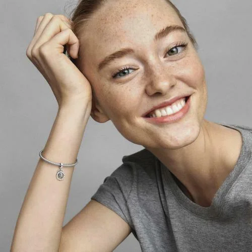 Pandora 799490C01 - Pendentif Charm en Argent 925 avec Logo Cercles, pour Femme vue 4