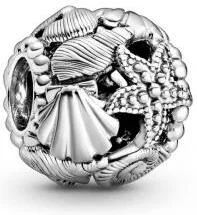 Charm Pandora argent Trésors cachés de l'océan Pandora Places vue 2