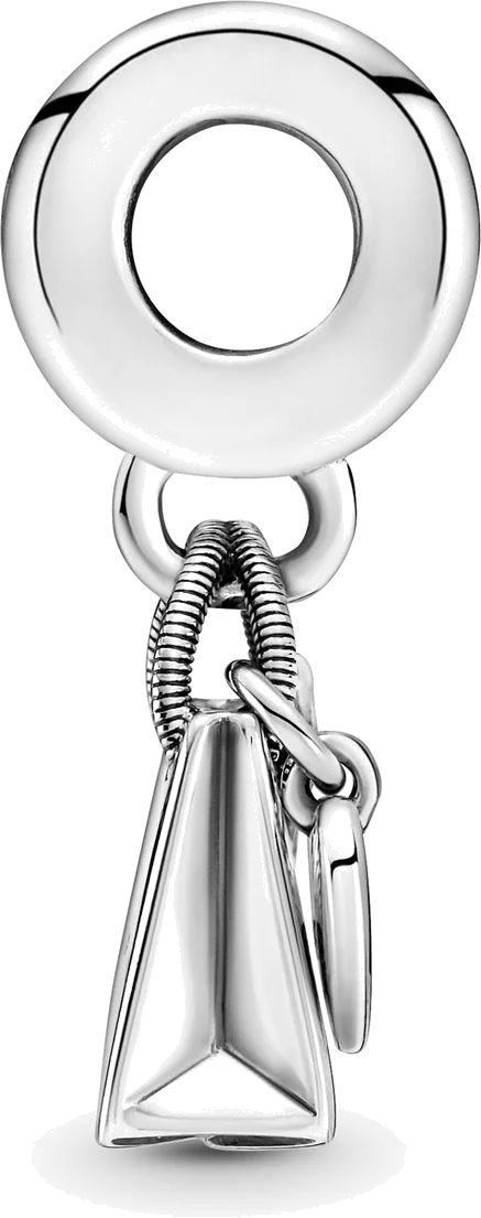 Pandora Moments - Charm Pendentif Argent 925 en forme de Sac Shopping - Réf. 799536C00 vue 3