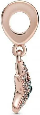 Charm Pandora Pendant Métal doré à l'or rose fin 585/1000 Étoile de Mer Pandora Places vue 3