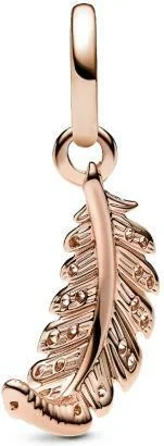 Charm Pandora Plume Flottante Recourbée vue 2