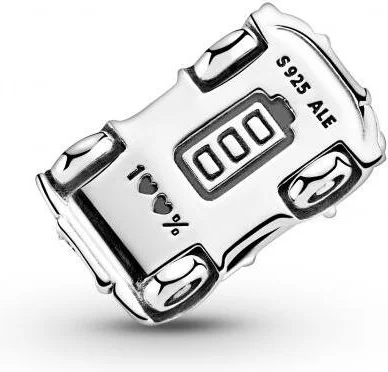 Charm Pandora argent Voiture Électrique Pandora Places vue 4