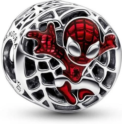 Charm Pandora Pandora Multicolore - Marvel Spider-Man Volant à travers la Ville