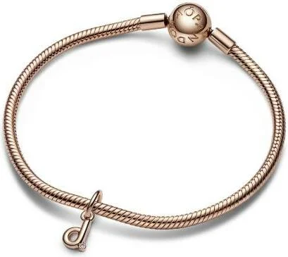 Charm Pandora Pendant Alphabet Lettre d Manuscrite vue 3