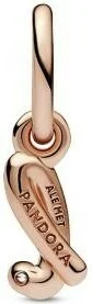 Charm Pandora Pendant Alphabet Lettre l Manuscrite 782533C01 vue 2