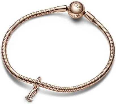 Charm Pandora Pendant Alphabet Lettre l Manuscrite 782533C01 vue 3