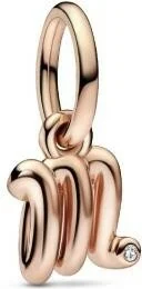 Charm Pandora Pendant Alphabet Lettre m Manuscrite vue 2