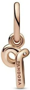 Charm Pandora Pendant Alphabet Lettre p Manuscrite vue 2