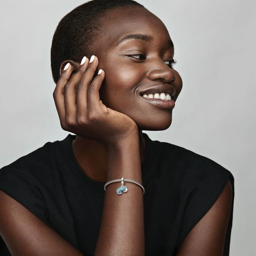 Pandora Pendentif Charm Caméléon Multicolore Argent 925 pour Femme - Réf. 791676C01 vue 4