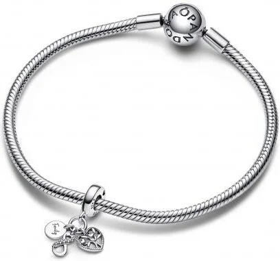 Charm Pandora triple infini famille en argent 925 pour femme - Réf. 792201C01 vue 3