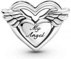 Charm Pandora Ailes d'Ange & Mum 799367C00 en Argent 925 pour Femme vue 2