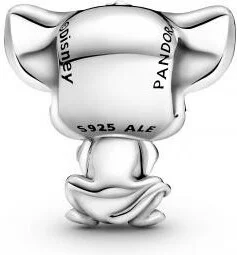 Charm Pandora argent Simba Disney x Pandora vue 3