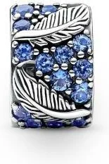 Charm PandoraPlume Recourbée et Pavé vue 2