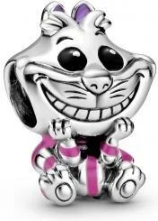 Charm Pandora argent Chat du Cheshire Alice au Pays des Merveilles Disney x Pandora vue 2
