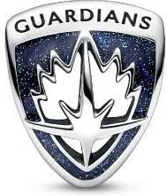 Charm Pandora Gardiens de la Galaxie Blason Rocket Raccoon et Groot - Marvel X Pandora vue 2