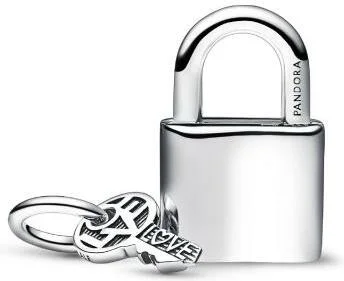 Charm Pandora Pendant Cadenas et Clef vue 2