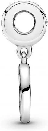 Charm Pandora argent Pendant Pivotant Mon Âme Sœur Pour Toujours & À Jamais Pandora Bijoux vue 3