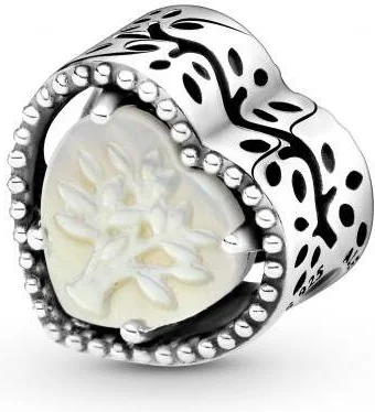 Charm Pandora Cœur Ajouré argent & Arbre de vie Pandora People vue 4