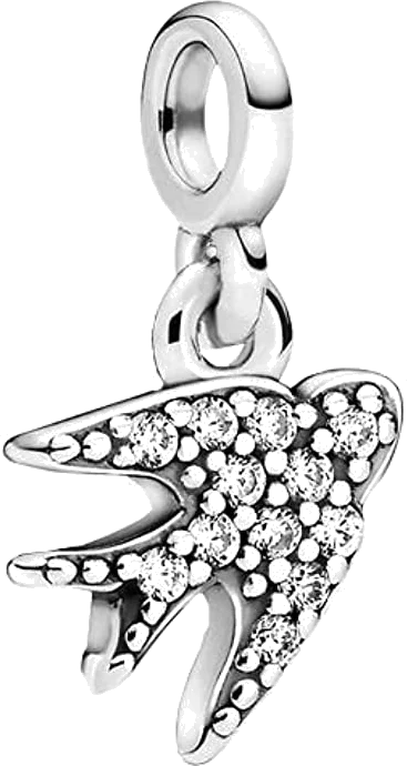 Mini Dangle argent Hirondelle Pandora ME