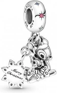 Charm Pandora argent pendant Disney x Pandora Bambi & Panpan vue 2