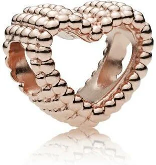 Charm Pandora Coeur Perlé Rose