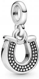 Charm Pandora Mini Dangle fer à cheval porte-bonheur Pandora ME Argent 925/1000 vue 2