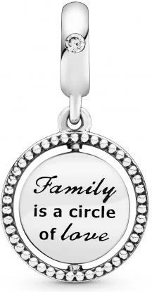 Charm Pandora Pendant Arbre De Vie Pivotant Pandora Moments Argent 925/1000 vue 2