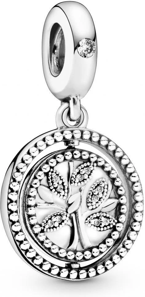 Charm Pandora Pendant Arbre De Vie Pivotant Pandora Moments Argent 925/1000