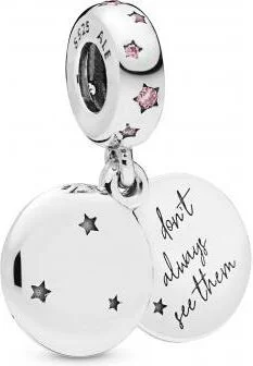 Charm Pandora Pendant Sœurs Pour Toujours Pandora Moments Argent 925/1000 vue 2
