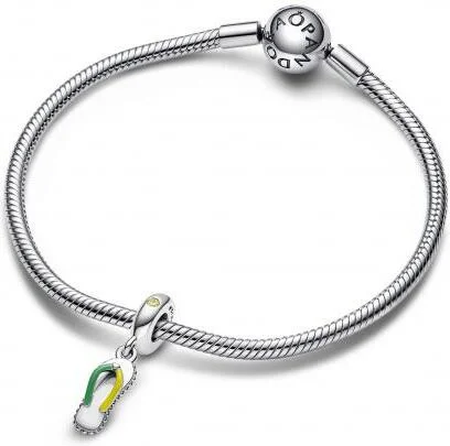 Charm Pandora 792197C01 pour femme, sandale multicolore en argent 925 et zirconium vue 3