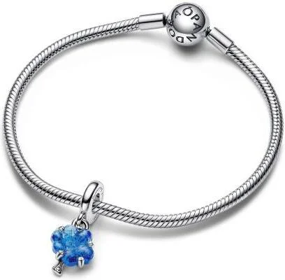 Charm Pandora Pendant Arbre de Vie Murano Bleu vue 3