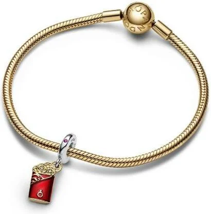Charm Pandora Pendant Bimatière Enveloppe Rouge -  Pandora vue 3