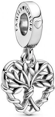 Charm Pandora Pendant argent Arbre de vie Cœur Pandora Passions vue 2