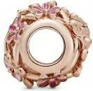 Charm Pandora Marguerite Rose Ajouré Pandora Moments Métal doré à l’Or Rose fin 585/1000 vue 3