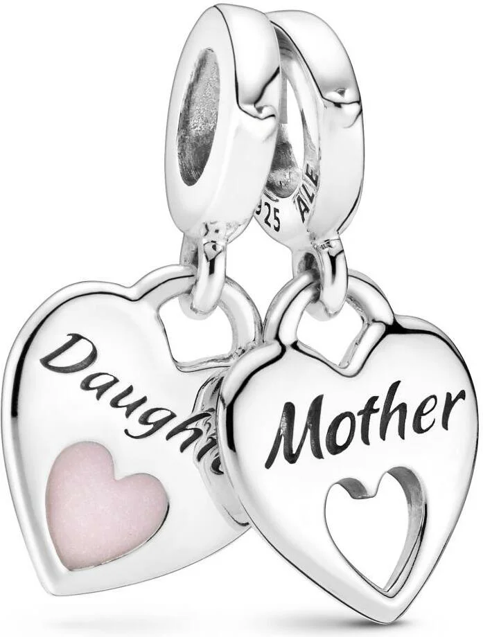 Pandora 799187C01 - Pendentif Cœur Séparable Argent 925 pour Femme