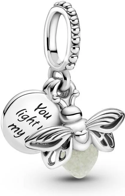 Charm Pandora Luciole en Argent 925 Phosphorescente 799352C01 pour Femme