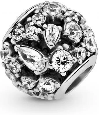 Charm Pandora argent Ajouré Rond Scintillant Pandora Timeless vue 4